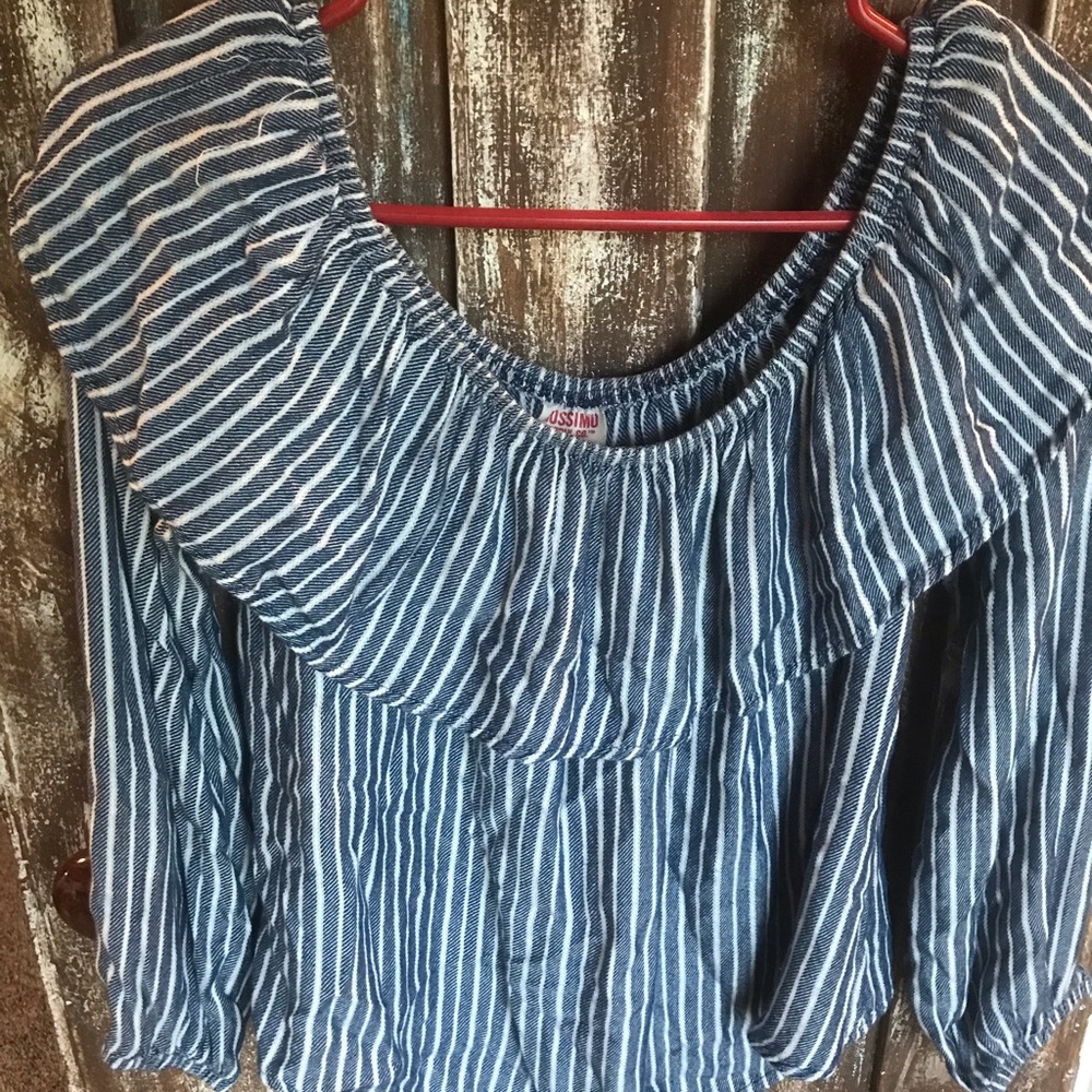 Off the shoulder shirt